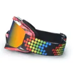 Óculos Motocross polarizados com lentes intercambiáveis e proteção 100% UV - Image 3