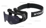 Óculos Motocross polarizados com lentes intercambiáveis e proteção 100% UV - Image 7